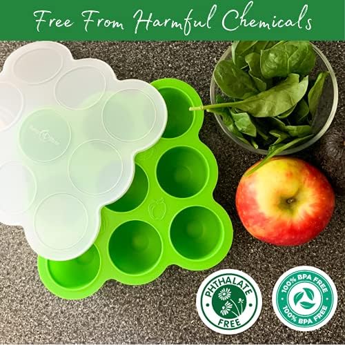 Silicone Baby Food Storage Container and Freezer Tray - Image 4