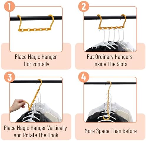 Mr. Pen- Space Saving Hangers, 360° Rotating Hooks - Image 5