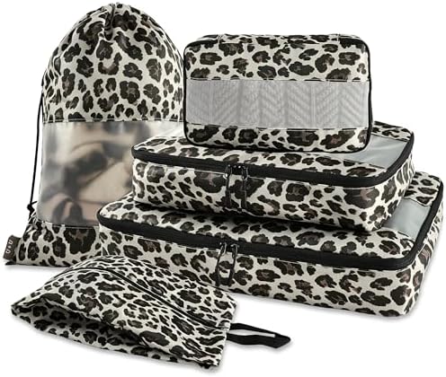 U+U 5 Set Packing Cubes, Travel Organizers by UU