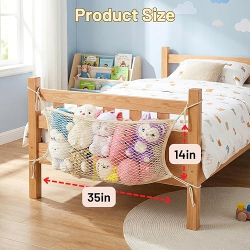 2 Pack Stuffed Animal Storage Net - Image 2