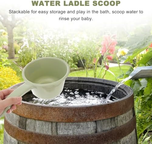 NUOBESTY 2pcs Long Handle Plastic Water Ladles - Image 3