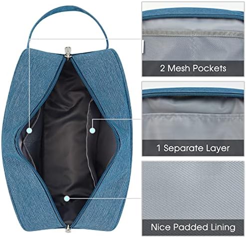 Narwey Travel Toiletry Bag for Women, Dopp Kit Men, Medicine Bag - Image 5