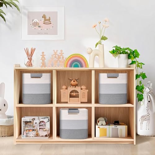 12 Inch Storage Cubes, 3 Pack Cube Storage Bins - Image 2