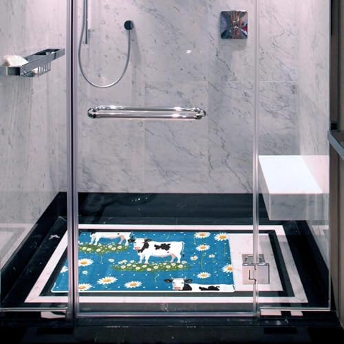 Non Slip Bathtub and Shower Mat 26.8x15.1 inch, Bath Mat - Image 6
