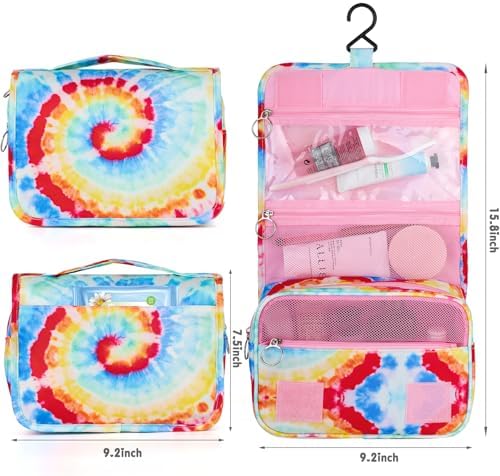 Kids Hanging Toiletry Bag for Girls, Travel Toiletry Bag for Little Young Girls - Image 3