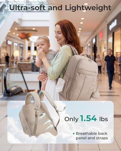 BAGSMART Puffy Diaper Backpack - Image 4