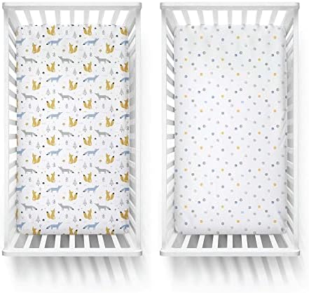 Featherhead™ 2-Pack Fitted Crib Sheets - Image 3