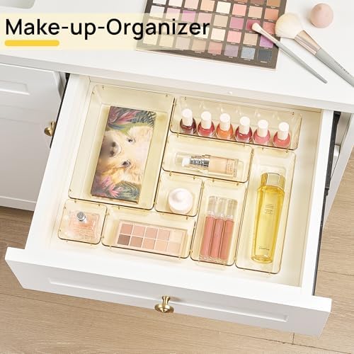 Vtopmart 25 Pack Plastic Drawer Organizers - Image 3