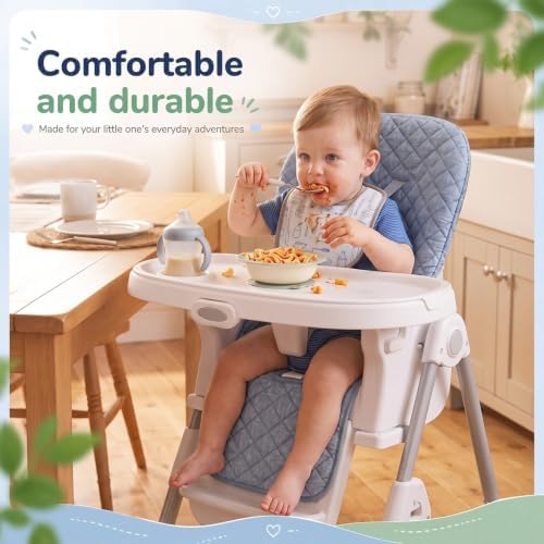 SiliFine Baby High Chair Cover & 5-Point Harness Strap - Image 4