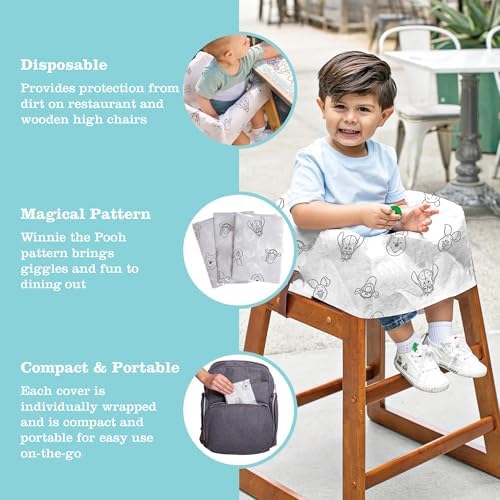 J.L. Childress Disney Baby Disposable High Chair Covers - Image 2