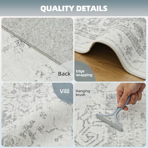 8x10 Washable Area Rug, Soft Area Rugs - Image 4