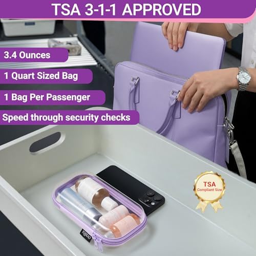 YQBRAO Clear Hard Shell Organizer Case Set - Image 7