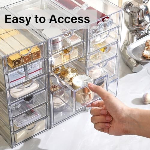Prsildan Acrylic Drawer Makeup Organizer - Image 5