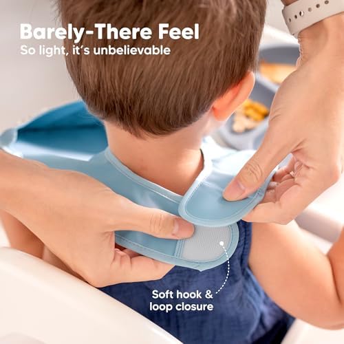 KeaBabies 3-Pack Waterproof Baby Bibs - Image 4