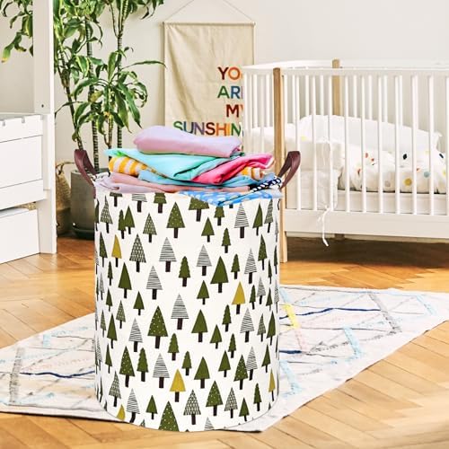 MAIZMZ Girls Storage Basket Laundry Hamper Gifts Organizer Bins Toy Box Laundry - Image 3