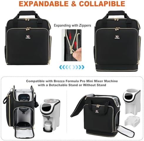 Carrying Case Compatible with Baby Brezza Formula Pro Mini Baby Mixer Machine - Image 3