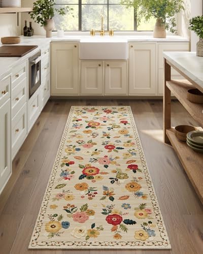 Washable Hallway Runner Kitchen Rugs : 2'6"x8' Carpet Runner Rug Non Slip by palohom