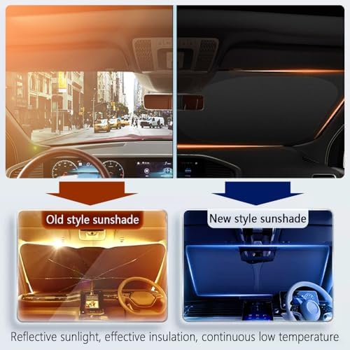 300T Thickened Automotive Glass Sunshade and Comes - Image 3