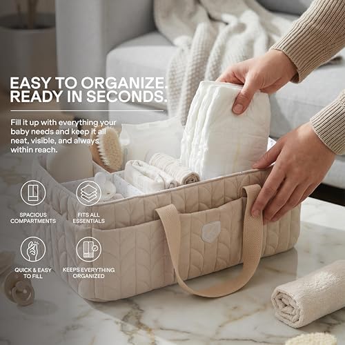 Koala Babycare Baby Diaper Caddy Organizer - Image 4