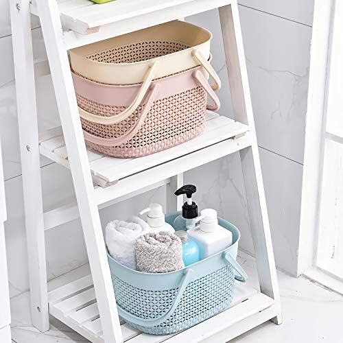 rejomiik 2 Pack Portable Plastic Shower Caddy Basket - Image 2