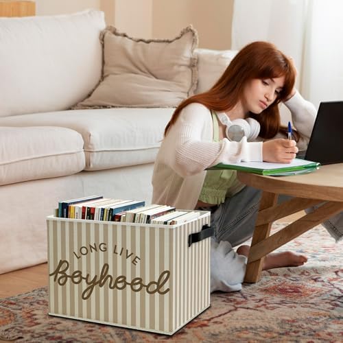 Long Live Boyhood Boys Storage Bins Box - Image 3