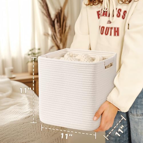 11 Inch Storage Cubes, 6 Pack Cube Storage Bins - Image 6