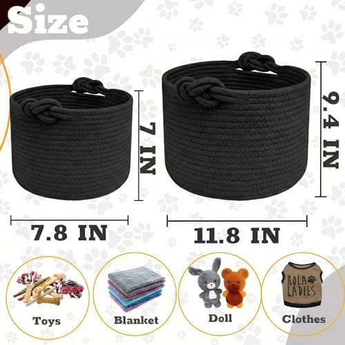 Personalized Dog Toy Storage Basket - Image 2