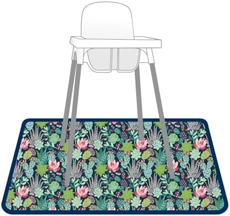 BapronBaby Desert Floral Waterproof Splash Mat Catch All Floor Cover - Image 3