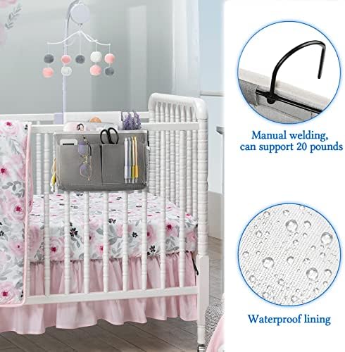 Bedside Caddy Organizer, Hanging Storage Bag - Image 6
