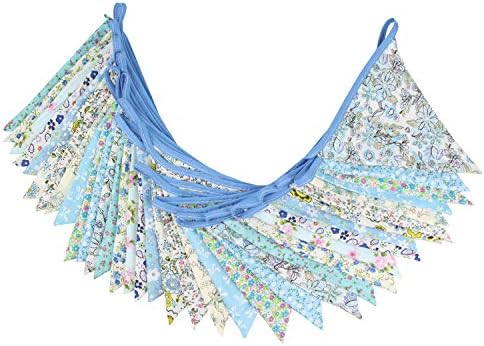 10M/32Ft Triangle Bunting Banner, Baby Shower, Outdoor and Home Decorations - Image 2