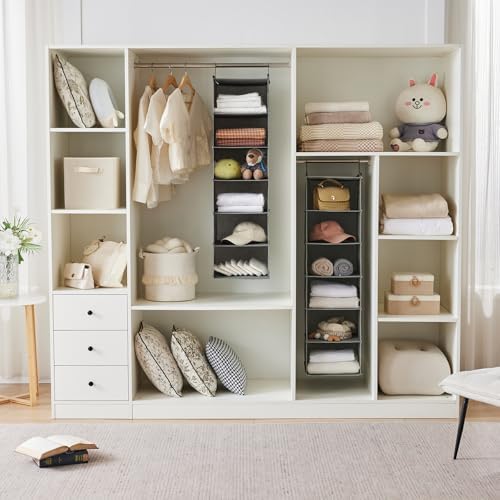 MAX Houser 6 Tier Hanging Closet Organizer - Image 4