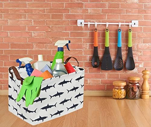 Rectangular Shark Basket, Kids Basket - Image 4