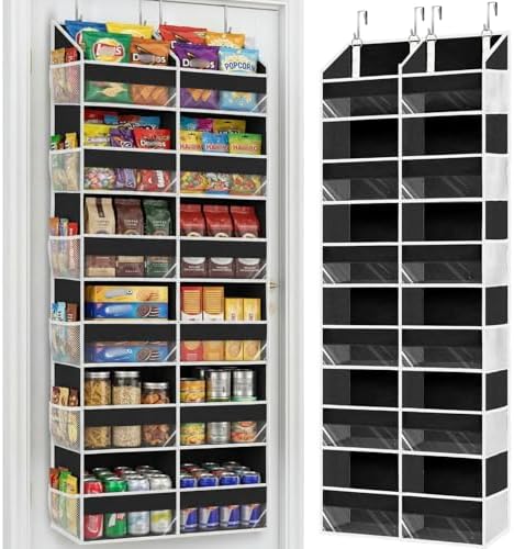 Over The Door Organizer 6 Tiers, Extra Large Behind Door Storage of 12 by Ofiray-home