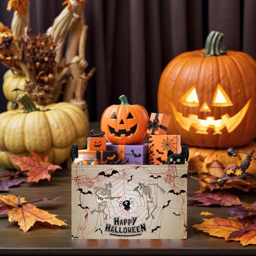 Halloween Basket Gift Terror Ghost Parties Decor Kid Trick or Treat Basket - Image 7