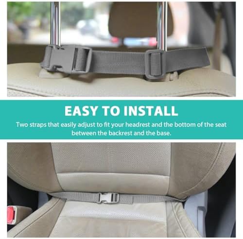 2 PCS Car Seat Back Organizer, Tactical MOLLE Sag Proof Vehicle Panel Backseat - Image 5