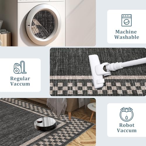 GarveeHome Runner Rug 2x6 for Kitchen Non Slip Washable Hallway Runner Rugs - Image 5