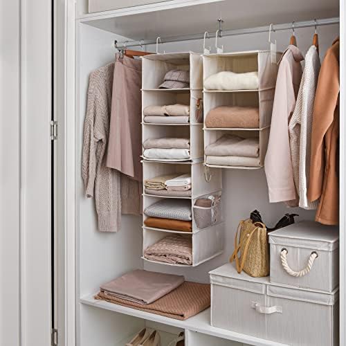 StorageWorks Hanging Closet Organizer, 6-Shelf - Image 2
