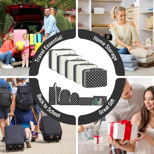 Packing Cubes for Travel 10 Set Luggage Organizer Bags - Image 7
