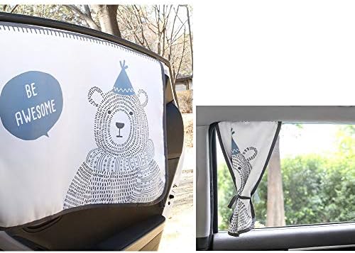 Magnetic Car Sun Shade Curtain for Side Window – Sun Blocker and UV Protector - Image 3