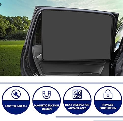 NTNEV Car Side Window Sun Shades, Shades - Image 4