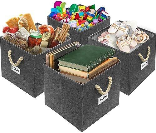 Simple Houseware 13-Inch Cube Storage Bin - Image 4