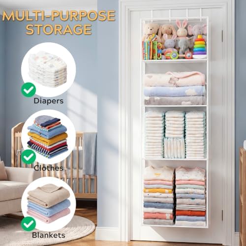 Ofiray-home Over the Door Stuffed Animal Storage - Image 6