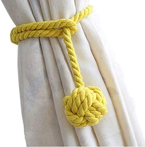 Melaluxe 2 Pack Curtain Tiebacks by Melaluxe