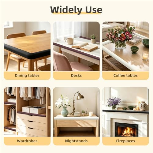 Corner Protector Baby, Baby Proofing Edge Corner Protector, Soft Foam Black - Image 6