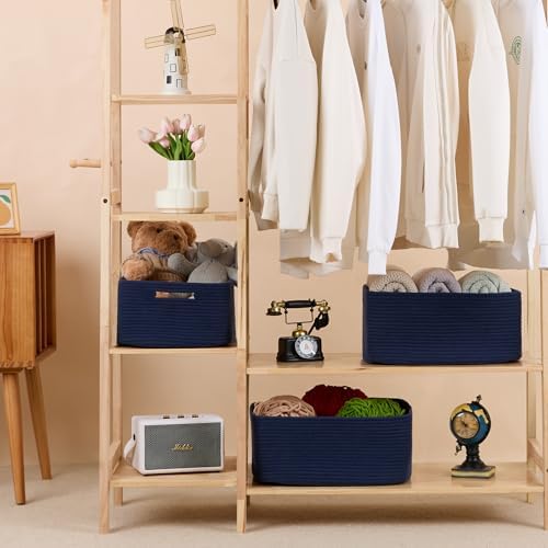 MiniArk Large Storage Baskets for Shelves, Baby Nursery, Toy Baskets Box - Image 3