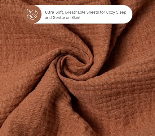 TansyPanda Muslin Halo Bassinet Sheets - Image 6