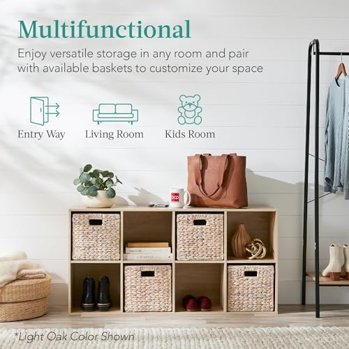 Best Choice Products 8-Cube Storage Organizer, 11in Shelf Opening, Display Shelf - Image 4