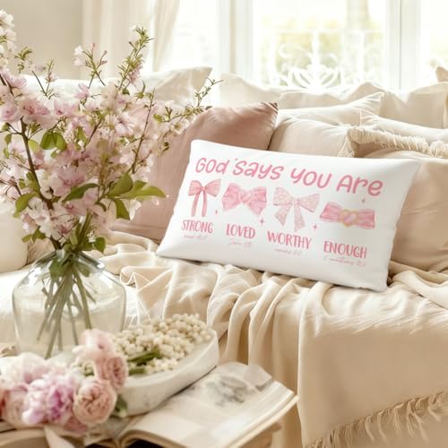 Pink 12x20 Throw Pillow Cover - Image 6