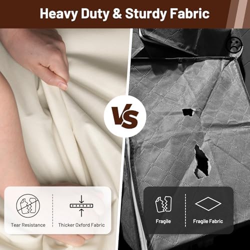 SLEEPING LAMB 170L Huge Blanket Storage Bag, Sturdy Oxford Fabric Comforter - Image 3