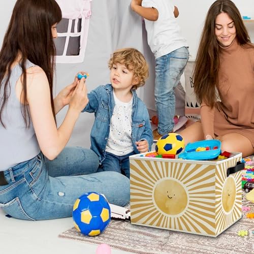 Boho Sunshine Classroom Storage Bins Box - Image 2